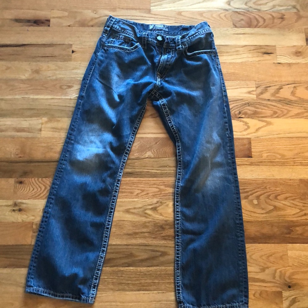 Men’s Silver Jeans